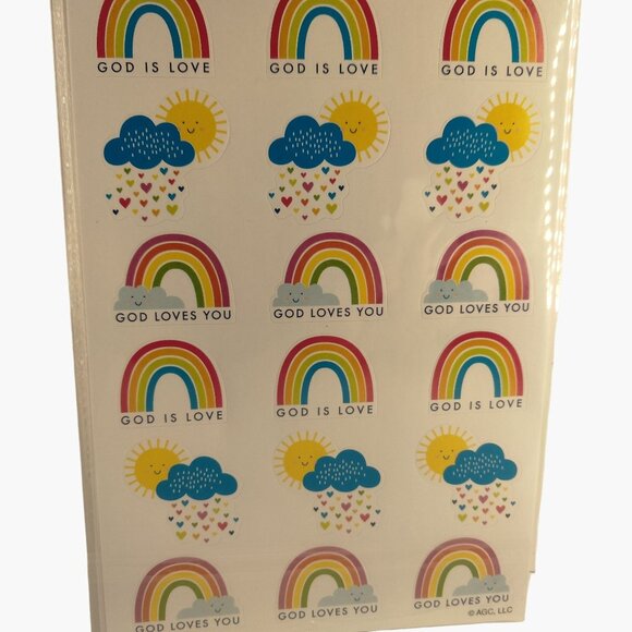 American Greetings Sunday School Sticker 168  Teacher Reward Faith Joy Christian - Picture 6 of 8